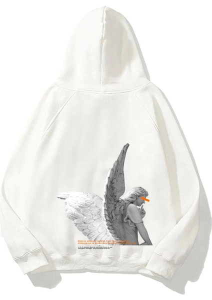Art Work Baskı Oversize Sweatshirt