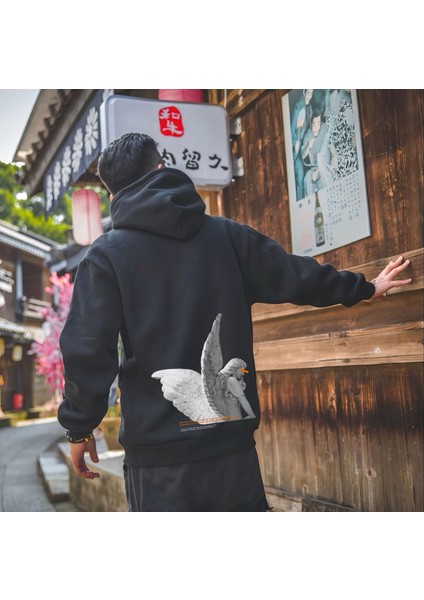 Art Work Baskı Oversize Sweatshirt