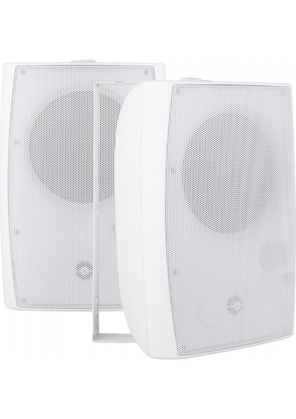 Magıcvoıce MV-20969 Iki Yollu 8 20CM 250W 100V Trafolu Beyaz Hoparlör (Dh 8ATW) Siyah