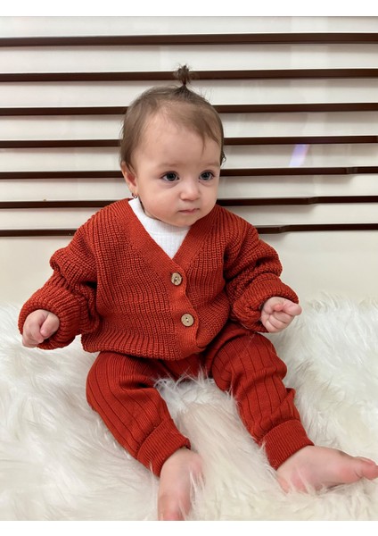Selanik Örgüsü Triko Ahşap Düğmeli Oversize Basic Unisex Model Hırka fiyatları