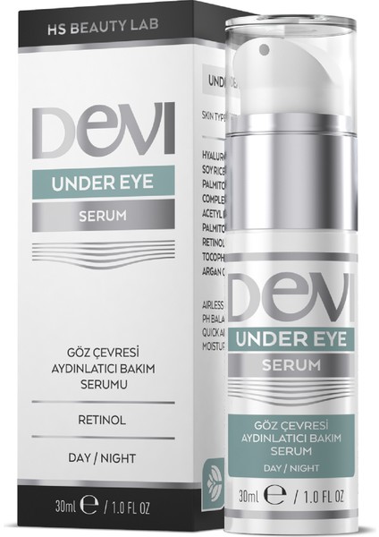 Under Eye Serum 30 ml -Koyu Halka Giderici Göz Altı Serumu