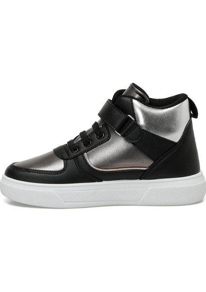 626010.F3PR Siyah Kız Çocuk High Sneaker