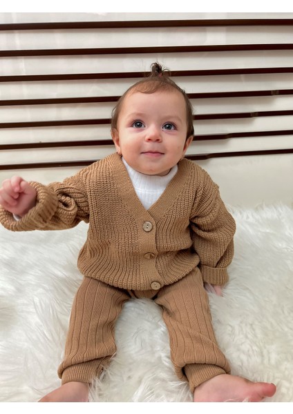 Selanik Örgüsü Triko Ahşap Düğmeli Oversize Basic Unisex Model Hırka fiyatları