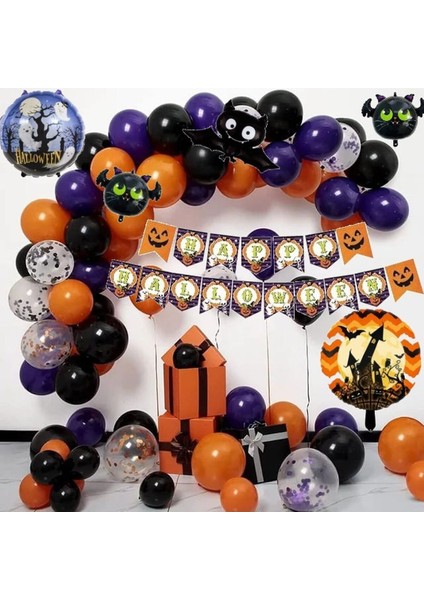 Düvenci Ticaret Hallowen Cadılar Bayramı Parti Seti