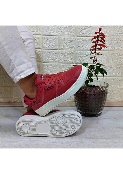 Enner Pu Kiremit Comfort Fuspetli Atom Sneaker Spor Ayakkabı