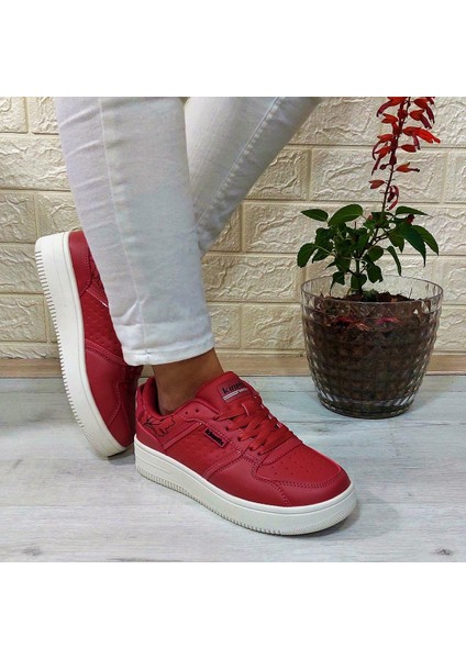 Enner Pu Kiremit Comfort Fuspetli Atom Sneaker Spor Ayakkabı