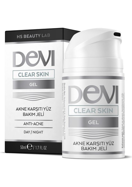 Clear Skin 50 ml Yenileyici,Renk Tonu Eşitleyici , Akne Karşıtı Serum