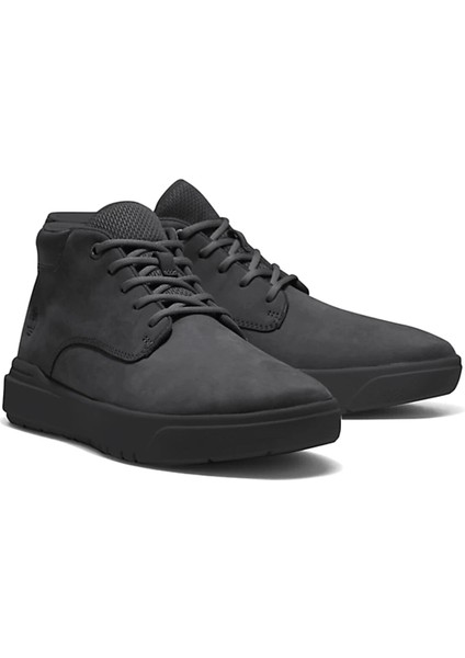 Mıd Lace Up Sneaker Siyah Erkek Düz Bot modelleri