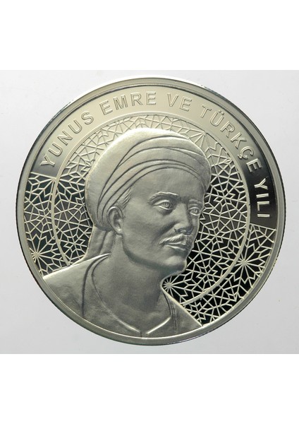 Darphane 20 Tl 2022 Yunus Emre Darphane Hatıra Parası Sertifikali