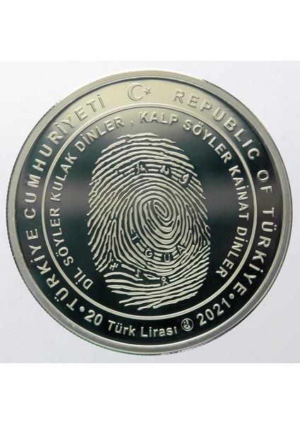 Darphane 20 Tl 2022 Yunus Emre Darphane Hatıra Parası Sertifikali fiyatları