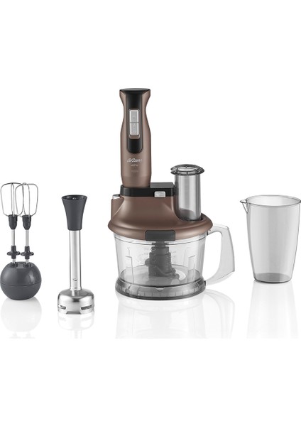 Mutfak Robotu Seti Çok Amaçlı Multi Blender Set Toprak