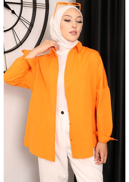Orange Salaş Basic Gömlek