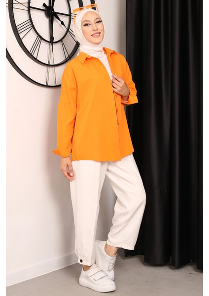 Orange Salaş Basic Gömlek