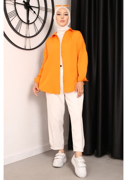 Orange Salaş Basic Gömlek