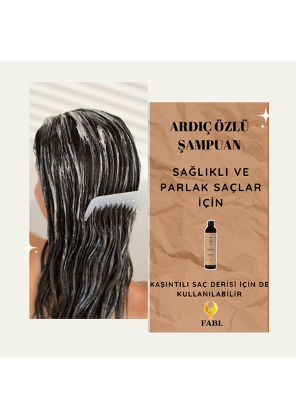 Ardıç Özlü Şampuan 250 ml - Derinlemesine Temizlik ve Onarıcı Bakım