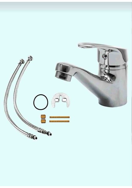 Mix Lavabo Bataryası Soğuk Sıcak Girişli