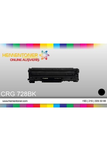 Canon I-Sensys MF4730 Muadil Toner CRG728