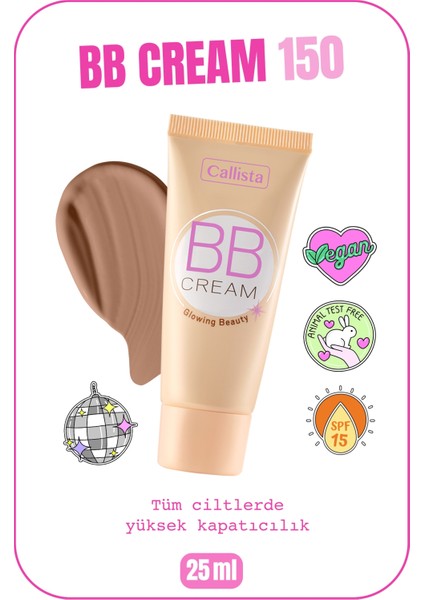 Bb Cream Spf 15 Yoğun Kapatıcı Bb Krem - 150 Koyu Bej