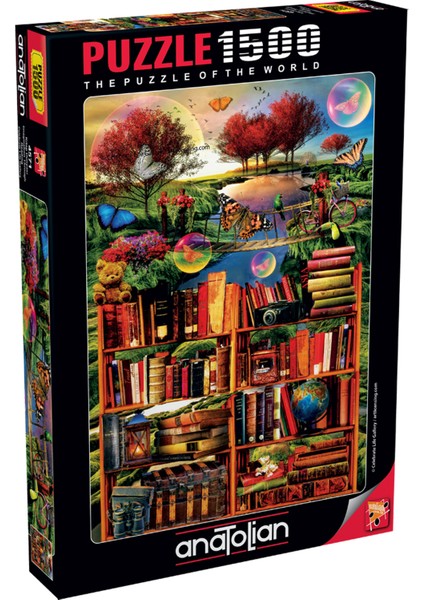 1500 Parçalık Puzzle / Kitap Dünyası - Kod 4571