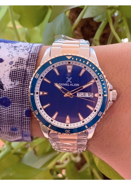 Takvimli Çelik Erkek Kol Saati