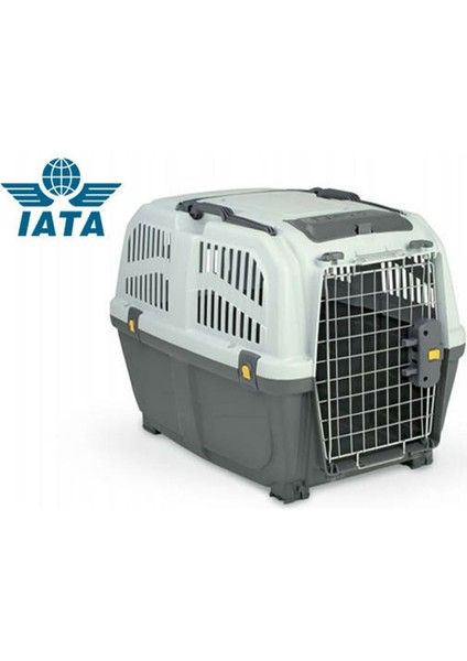 Skudo-6 Iata Tekerleksiz Kedi ve Köpek Taşıma Kafesi 92 cm