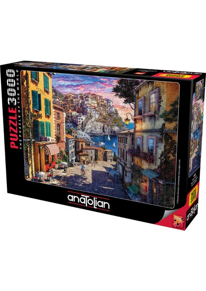 3000 Parçalık Puzzle - İtalya esintisi 4932