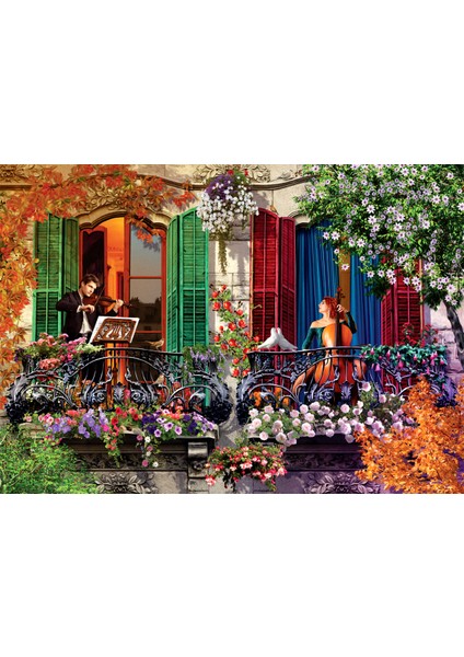 1500 Parçalık Puzzle - Aşk ve Düet 4573