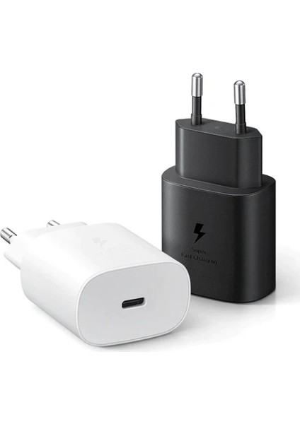 Galaxy M14 - M24 -M34 - M54 5g Type-C 25W Hızlı Sarj Adaptörü+ Type C Kablo