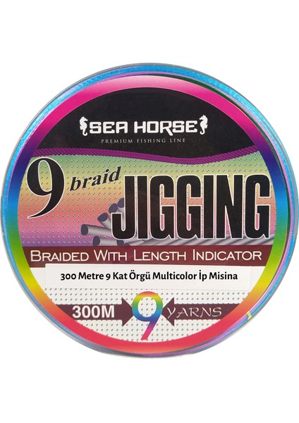 Jigging 300M 9x Renkli Multicolor Ip Misina modelleri