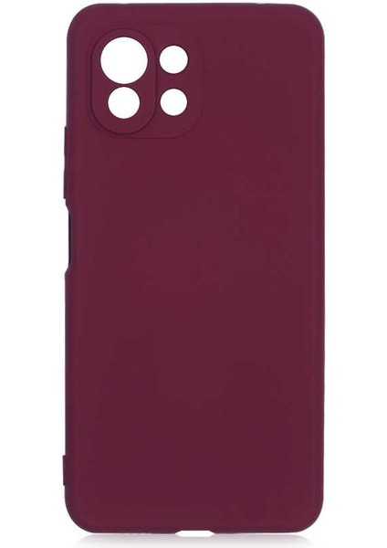 Xiaomi Mi 11 Lite Kılıf Zore Mara Içi Kadife Dışı Mat Lansman Kapak