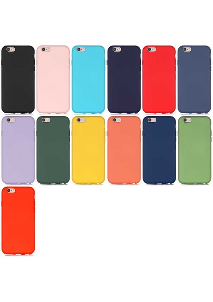 Apple iPhone 6 Kılıf Zore Lsr Içi Kadife Dışı Mat Lansman Kapak