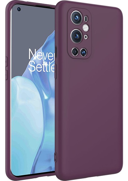 One Plus 9 Pro Kılıf Zore Mara Içi Kadife Dışı Mat Lansman Kapak