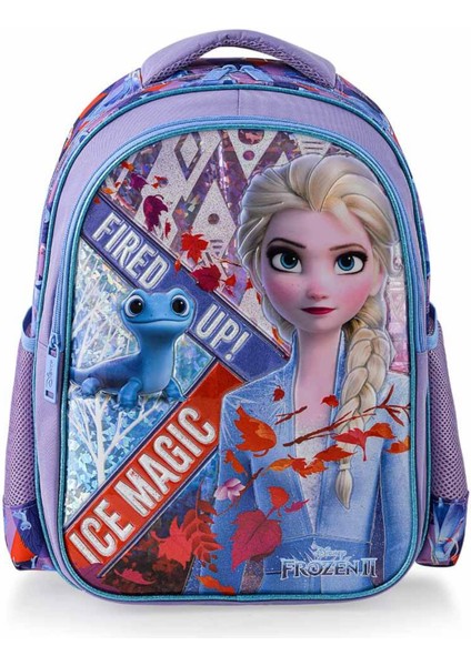 Frozen Ice Magic Çanta ve Beslenme 2'li Okul Çanta Seti
