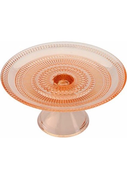 Lina Turuncu Ayaklı Tabak 17 cm 04FIA002591