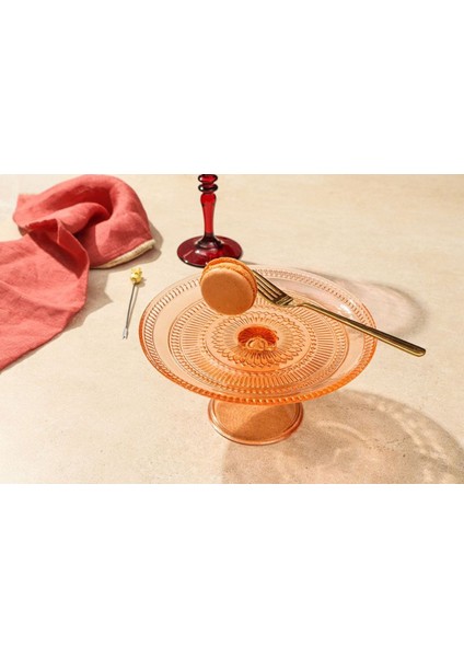 Lina Turuncu Ayaklı Tabak 17 cm 04FIA002591 modelleri