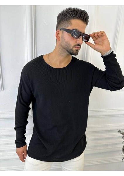 Oversize Örme Natural Pamuk Tüylenmeyen Kazak Salaş Tarz Triko fiyatları