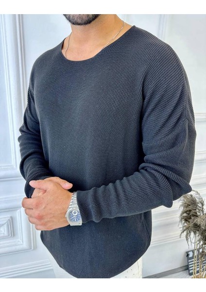 Oversize Örme Natural Pamuk Tüylenmeyen Kazak Salaş Tarz Triko indirimleri