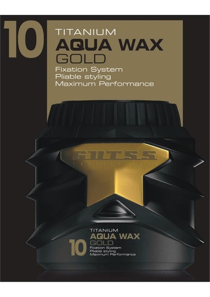 Şekillendirici Titanyum Aqua Wax 10 No 150 ml