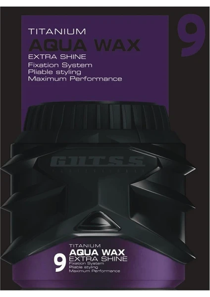 Şekillendirici Titanyum Aqua Wax 9 No 150 ml