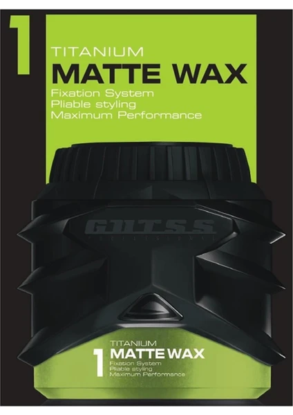 Şekillendirici Titanyum Matte Wax 1 No 150 ml