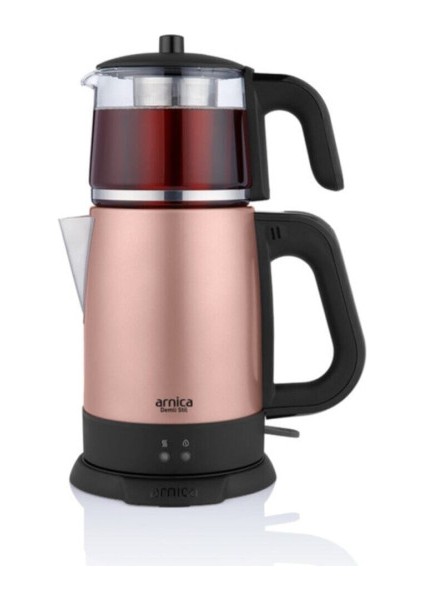 Demli Stil Rose Cam Çay Makinesi indirimleri