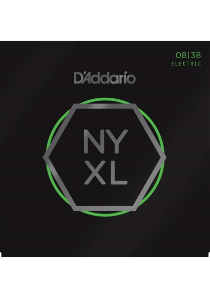 NYXL0838 Elektro Gitar Teli ( (8-38)
