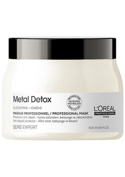 Loreal Serie Expert Metal Detox Işlem Görmüş Saçlar Için Maske 500ML