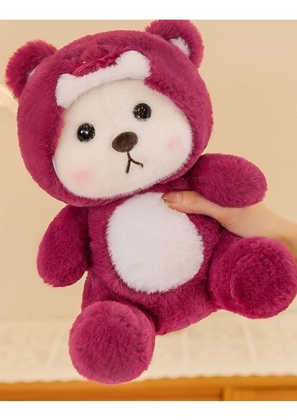 Sevimli Kapüşonlu Peluş Ayı - Sevgiliye Özel Peluş Oyuncak