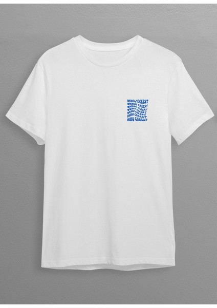 Who Cares Baskılı T-Shirt HC06