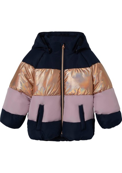 Name İt NI13218549 Name İt Nmfmılle Puffer Jacket Block Foıl &amp;ccedil;ocuk Mont