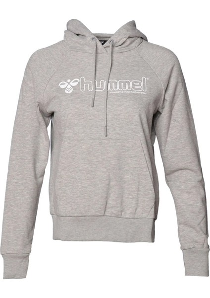 T-Noni 2.0 Kadın Gri Kapüşonlu Sweatshirt