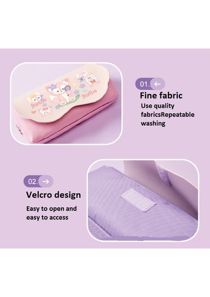 Büyük Kapasiteli Kalem Kutusu - Pembe (Yurt Dışından) modelleri