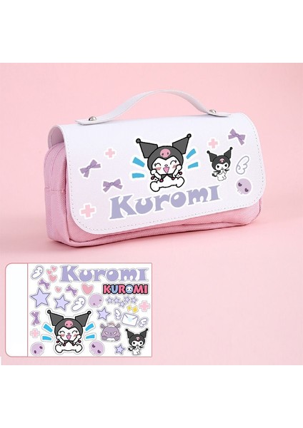 Büyük Kapasiteli Kalem Kutusu - Pembe (Yurt Dışından)
