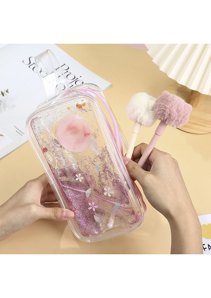 Büyük Kapasiteli Kalem Kutusu - Pembe (Yurt Dışından) modelleri